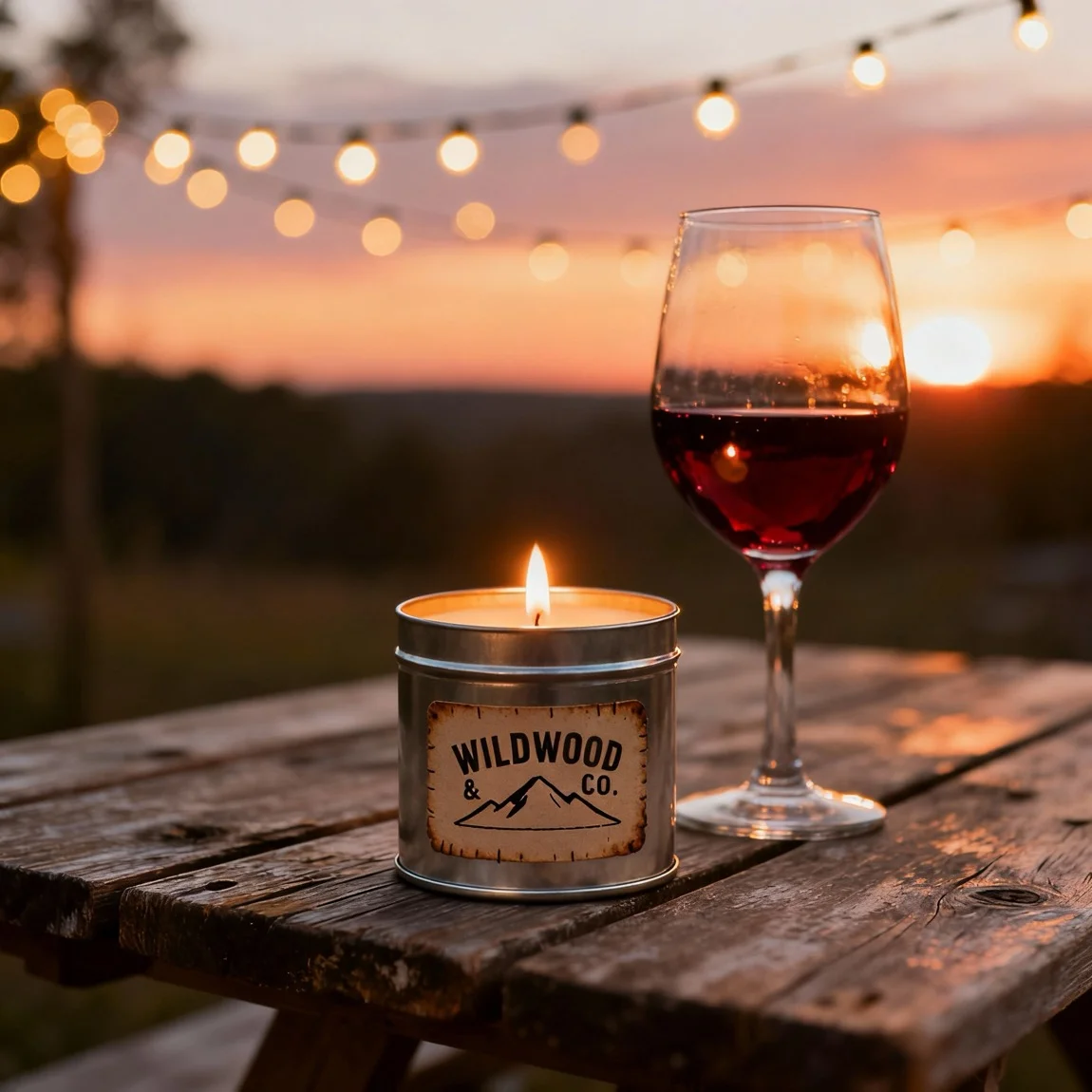 This is a high-angle shot capturing a candle in a bright, clean, spa-like bathroom environment. - ai product photography