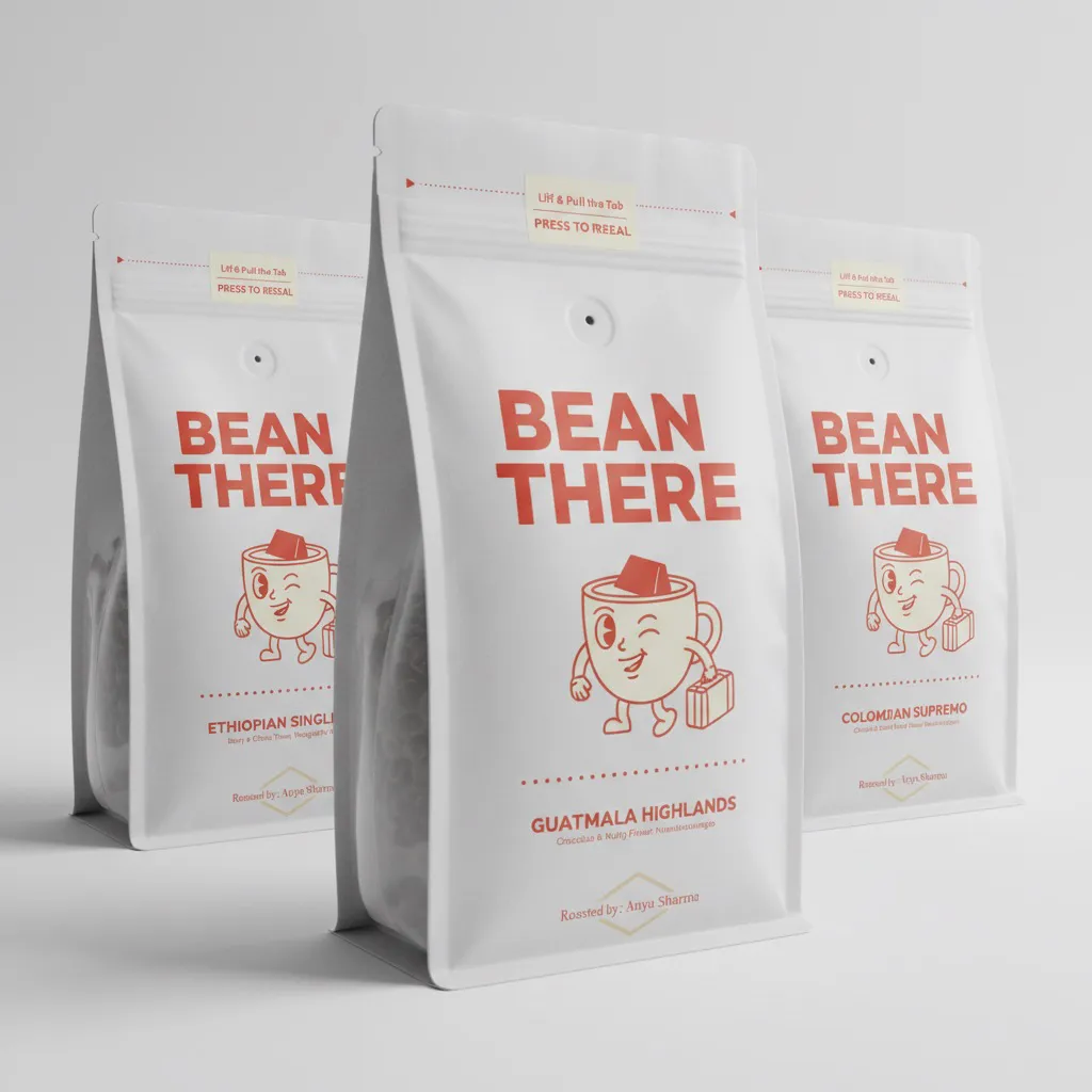 Coffee Packagin Concept - AI Created