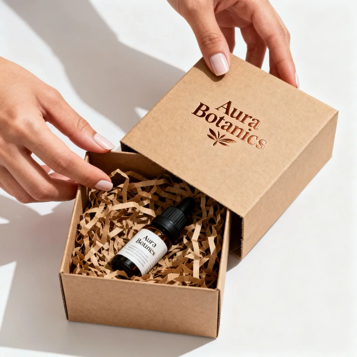 This image captures the premium unboxing experience, showcasing the product's high-quality packaging and thoughtful presentation. - ai generated product shot