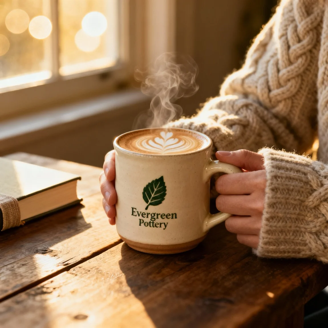 Handmade mugs photography